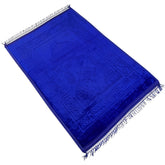 Prayer Mat Embossed Anti-Slip Velvet Top Prayer Rug for Umrah Hajj Ramadan 80 x 120 cm