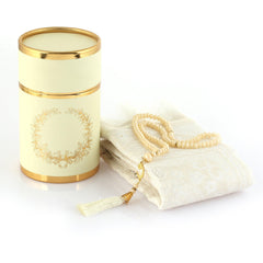 Box Prayer Rug Gift Set – Sajadah Janamaz with Elegant Cylinder Gift Box
